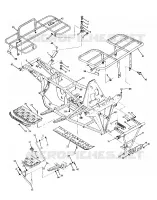 FRAME ASSEMBLY W/ RACKS 250 2X4/W927527 (4922862286003A)
