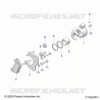 BRAKES, HINTERSATTELS