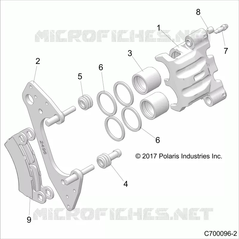 VORDERBREMSE CALIPER