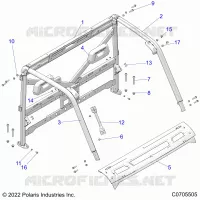 CHASSIS, CAB RAHMEN