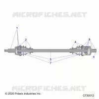 ANTRIEB, FRONT HALF SHAFT