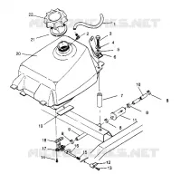 TANK ASSEMBLY Magnum 2x4 W957544 (4926852685A012)