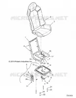 SITZ ASM. AND SLIDER