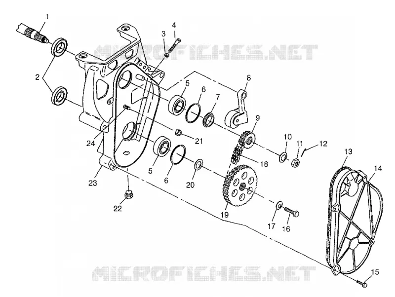 Kettenkasten 700 RMK 0970966, 700 SKS 0970566, and EUROPEAN 700 SKS E970566 (4938573857B008)