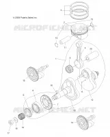 MOTOR, KURBELWELLE AND KOLBEN