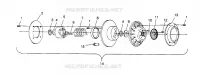 angetriebene Kupplungs XLT RMK 0960956, XLT SKS 0960556 and EUROPEAN XLT SKS E960556 (4931813181C004)