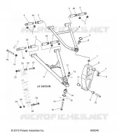 SUSPENSION, CONTROL ARMS, SPINDLE AND SCHOCK MNTG