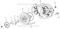 RÜCKZUG ANLASSER 700 XC 0971766 (4941814181C013)