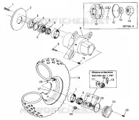 VORDERRAD  Scrambler 500 W97BC50A (4943074307B006)