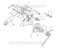 HINTER Drehmomentarm RXL/0930768 and RXL SKS/0930568 (4922992299022A)