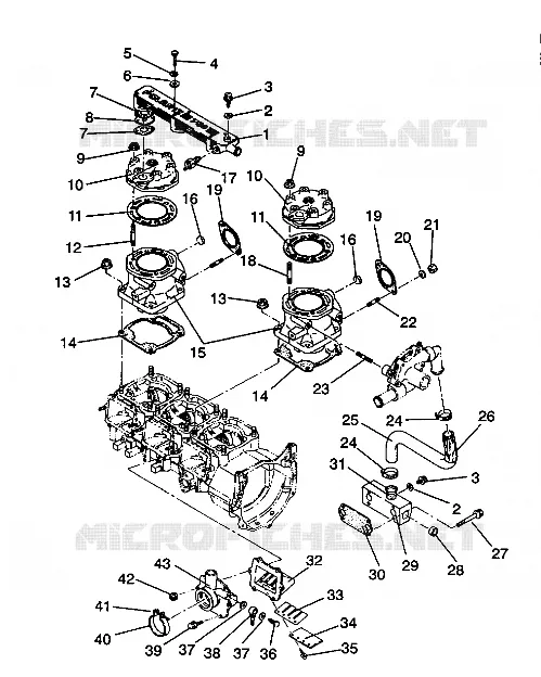CYLINDER   MANIFOLD ASSEMBLY STORM/0930782 AND STORM SKS/0930582 (4923032303029A)