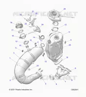 ENGINE, ABGASSYSTEM AND TURBO ASM.