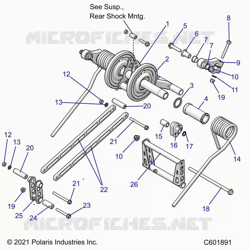 SUSPENSION, HINTER DREHMOMENTARM