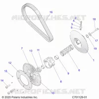 ANTRIEB, SECONDARY CLUTCH/BELT