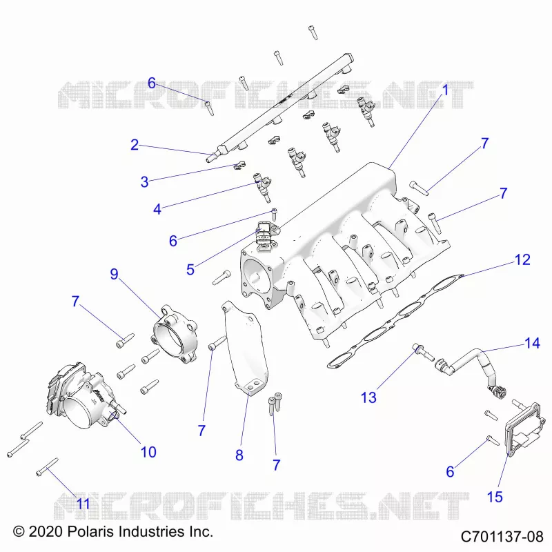 AUFNAHME MANIFOLD, FUEL RAIL AND RELATED