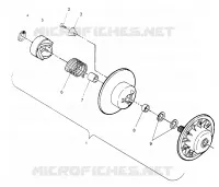 angetriebene Kupplungs ASSEMBLY LITE GT 0953133 and  EUROPEAN LITE GT E953133 (4928922892B012)