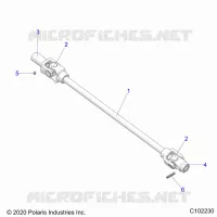 ANTRIEB, FRONT PROP SHAFT