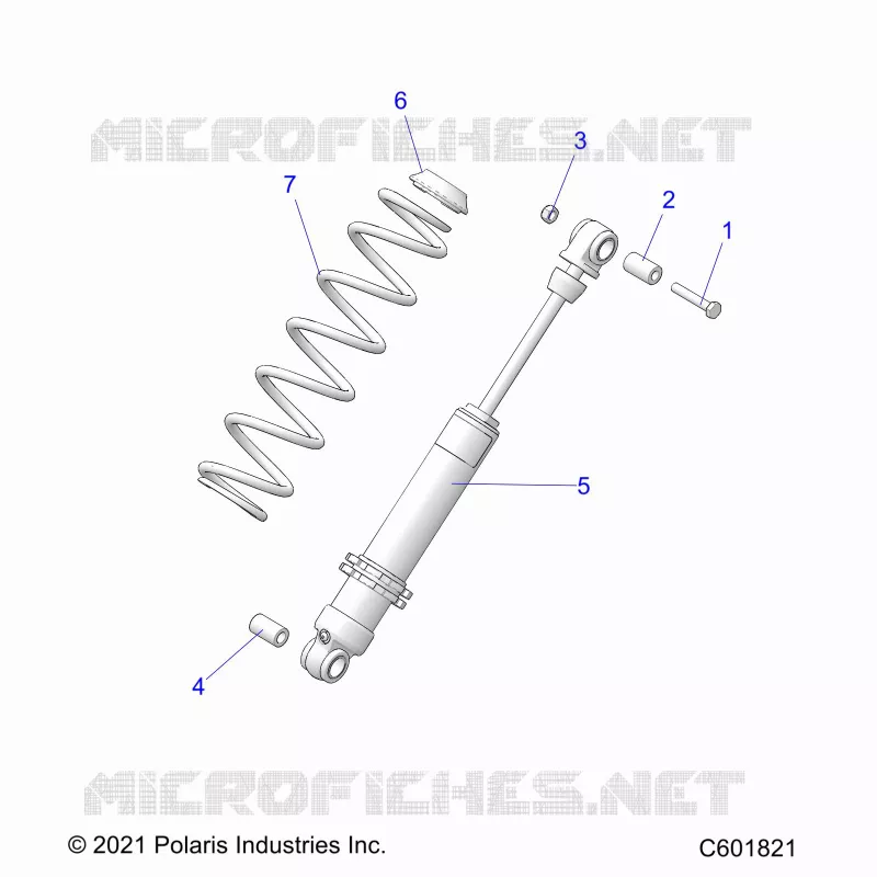 SUSPENSION, FEDER TRACK (7045713)
