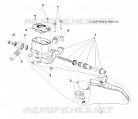 VORDERBREMSE BREMSE LEVER AND MASTER CYLINDER