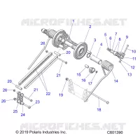 SUSPENSION, HINTER DREHMOMENTARM