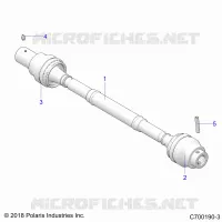 ANTRIEB, FRONT PROP SHAFT