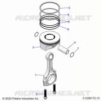 ENGINE, KOLBENSTANGE