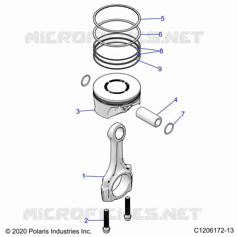 ENGINE, KOLBENSTANGE