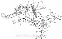 FRONT SUSPENSION 440 XC 0971760 (4937873787B002)
