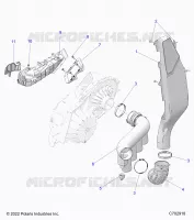 ANTRIEB, CLUTCH COVER DUCTING