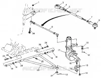 Querlenkern Sport 400L W97BA38C and Trail Blazer W97BA25C (4940124012B006)