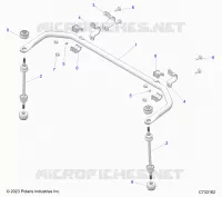 SUSPENSION, STABILISATORSTANGE