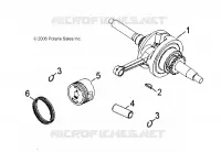 MOTOR, KURBELWELLE AND KOLBEN