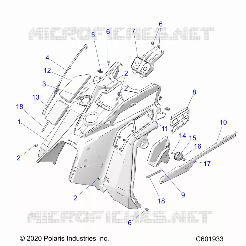 MIDDLE FAIRING