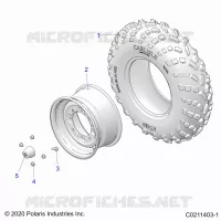 RADS, FRONT TIRE