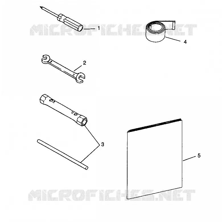 TOOL KIT ULTRA SP 0970678 (4938093809C014)