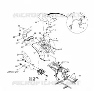 HINTER CAB   SITZ ASSEMBLY Sportsman 4x4 W958040 (4930403040A006)