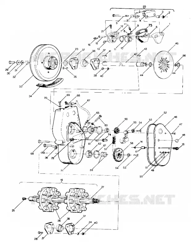 BREMSE   Kettenkasten 400 XC (4920122012013A)