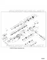 ANTRIEB, MAIN GETRIEBEGEHÄUSE INTERNALS 1