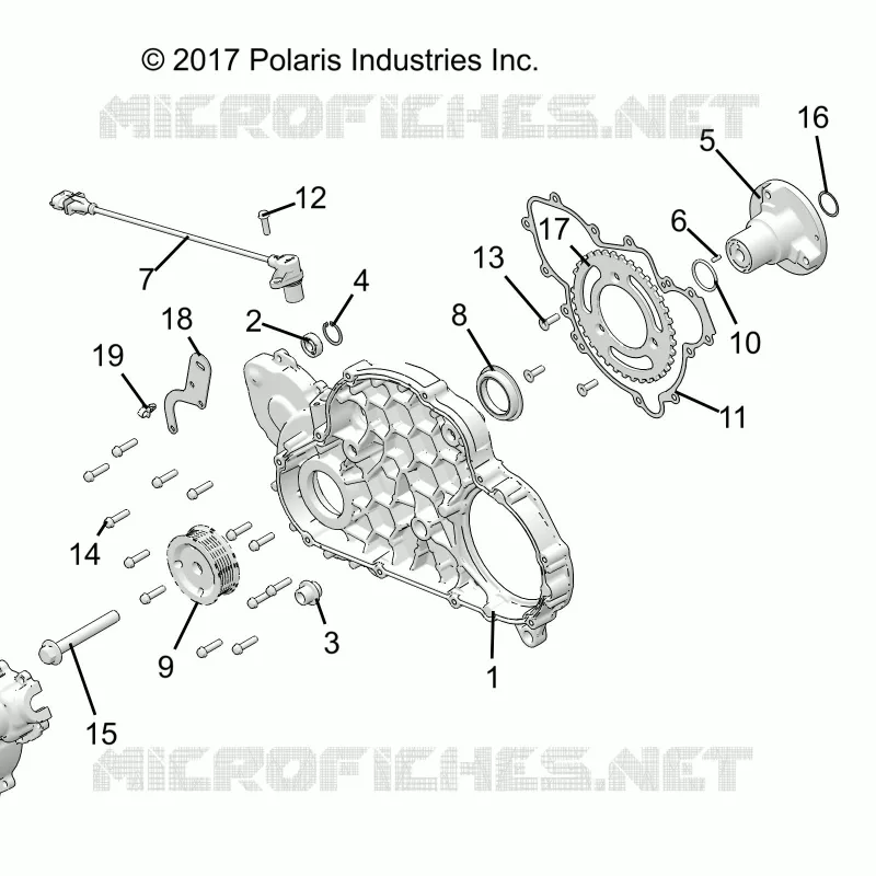 MOTOR, MAG COVER MOUNT