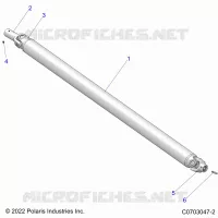 ANTRIEB, PROP SHAFT,FRONT