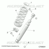 FRONT SUSPENSION SHOCK MOUNTING