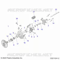 ANTRIEB, PRIMARY CLUTCH