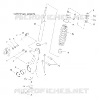 FRONT SUSPENSION STREBE