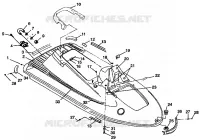 HULL   BODY SL 700 B974071, Intl. SL 700 I974071, SL 700 Deluxe B974072 a (4940874087A005)