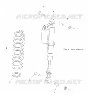 FRONT SUSPENSION SCHOCK MOUNTING