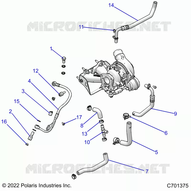 ENGINE, TURBO, COOLING AND OIL