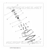 MOTOR, VENTILDECKEL