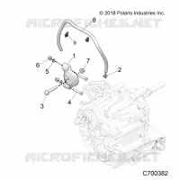 DRIVE TRAIN, MAIN GEARCASE MOUNTING
