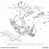 CHASSIS, MAIN FRAME AND SKID PLATES