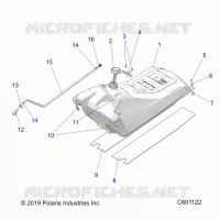 KRAFTSTOFFSYSTEM, FUEL TANK ASM.